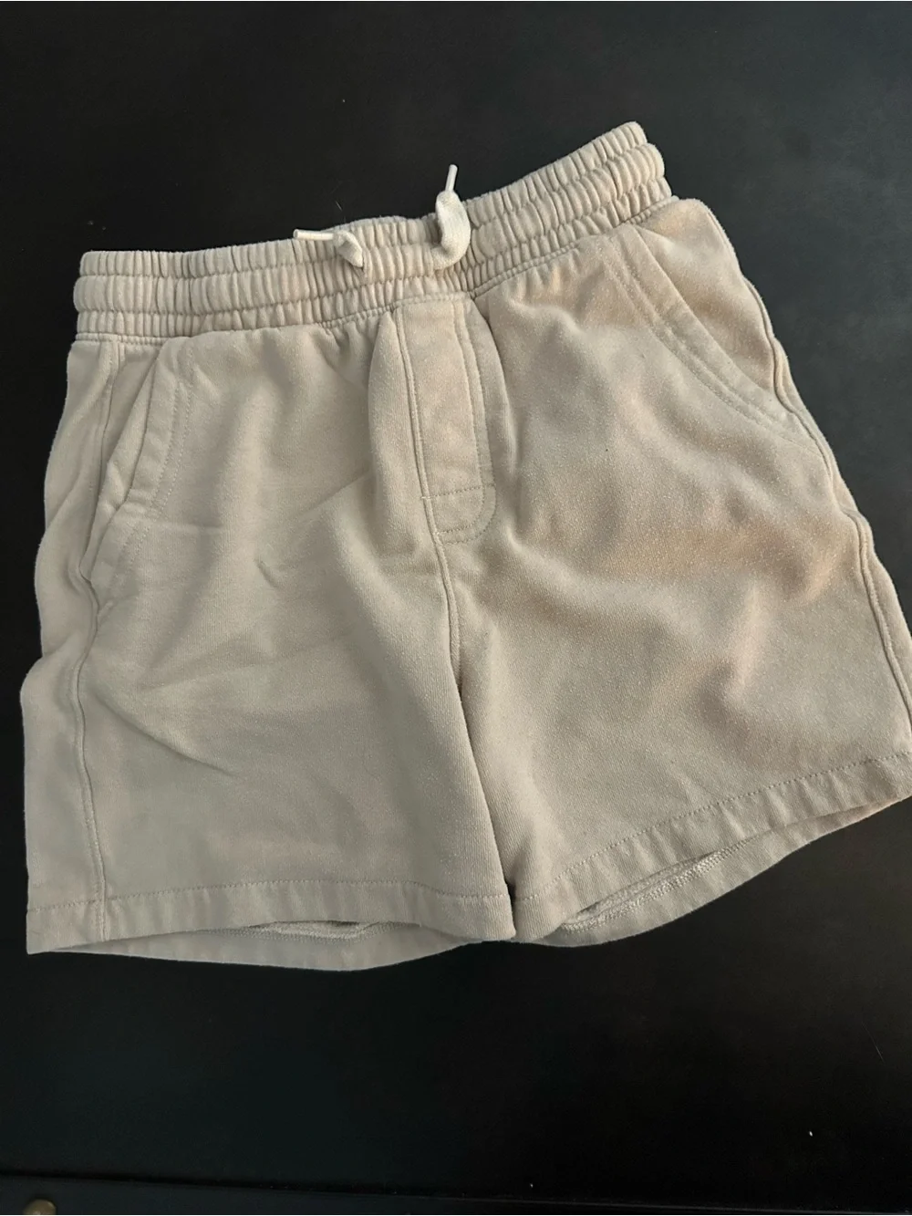 Kids Gap Elastic-Waist Casual Shorts - Gray and Khaki